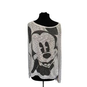 Disney Parks Mickey Mouse Sheer Sweater – Size XL‎